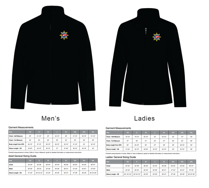 WYC CH Essential Water Repellent Soft Shell Jacket Back