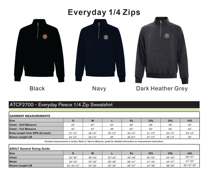 WYC Quarter Zips