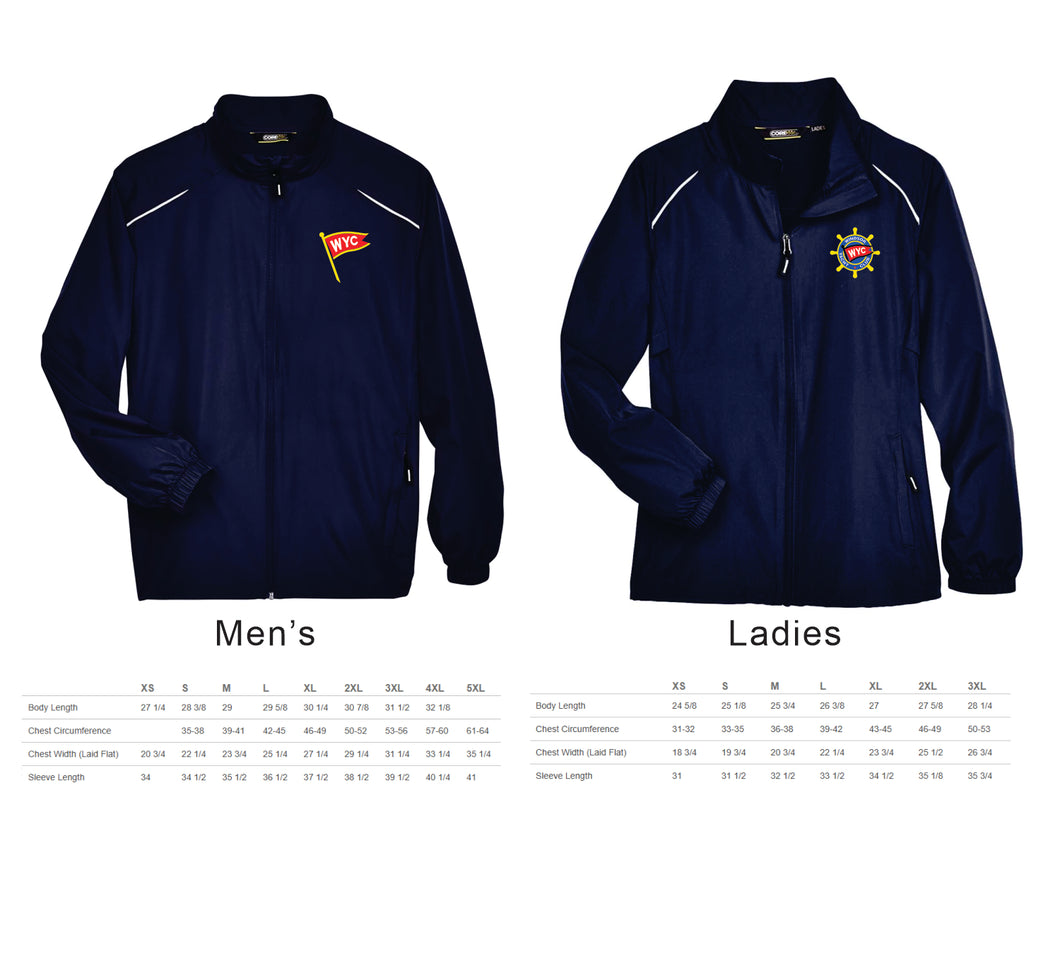 WYC Men's & Ladies Techno Lite Motivate Unlined Lightweight Jacket