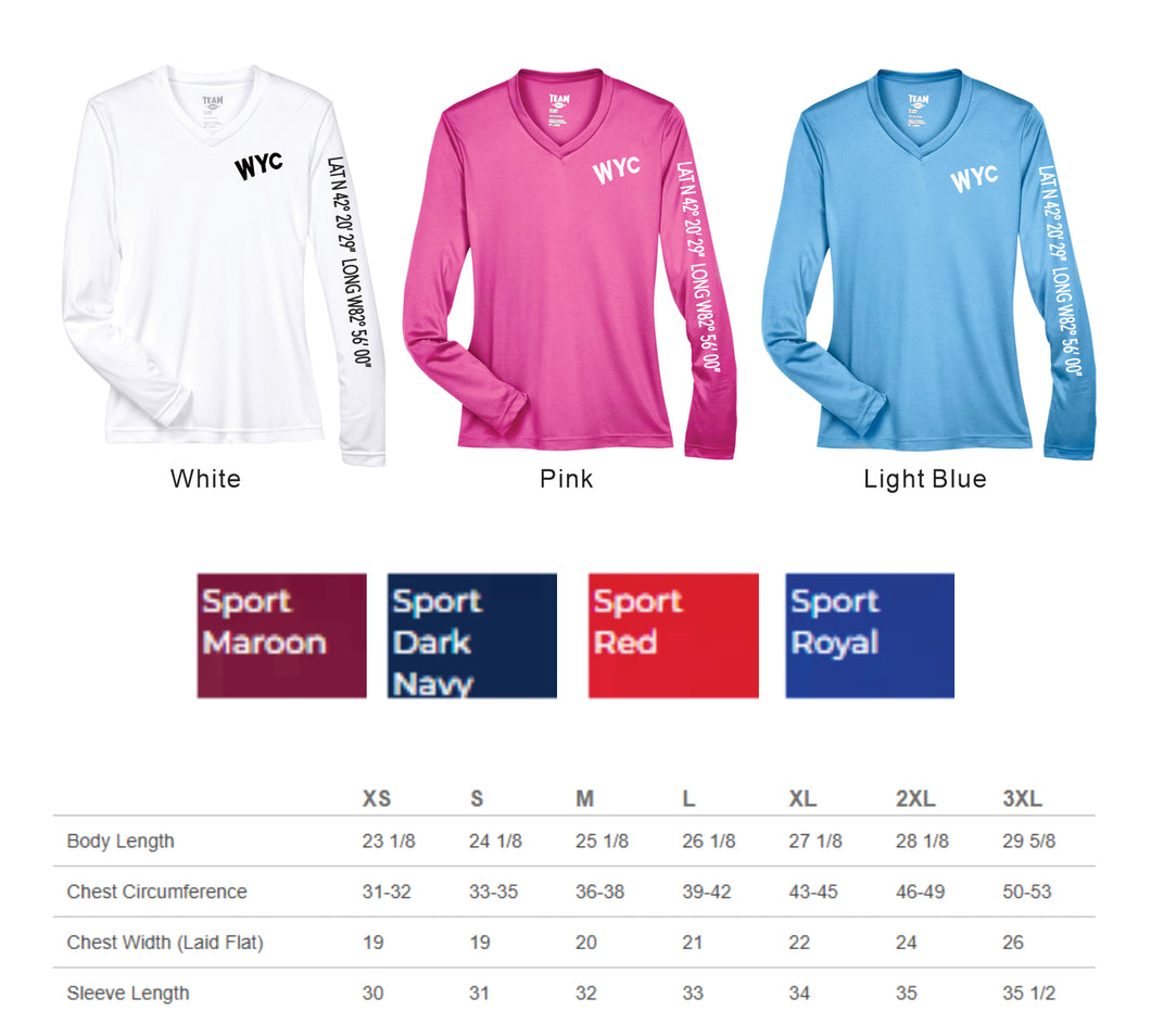 WYC Women's Zone Performance Long Sleeve