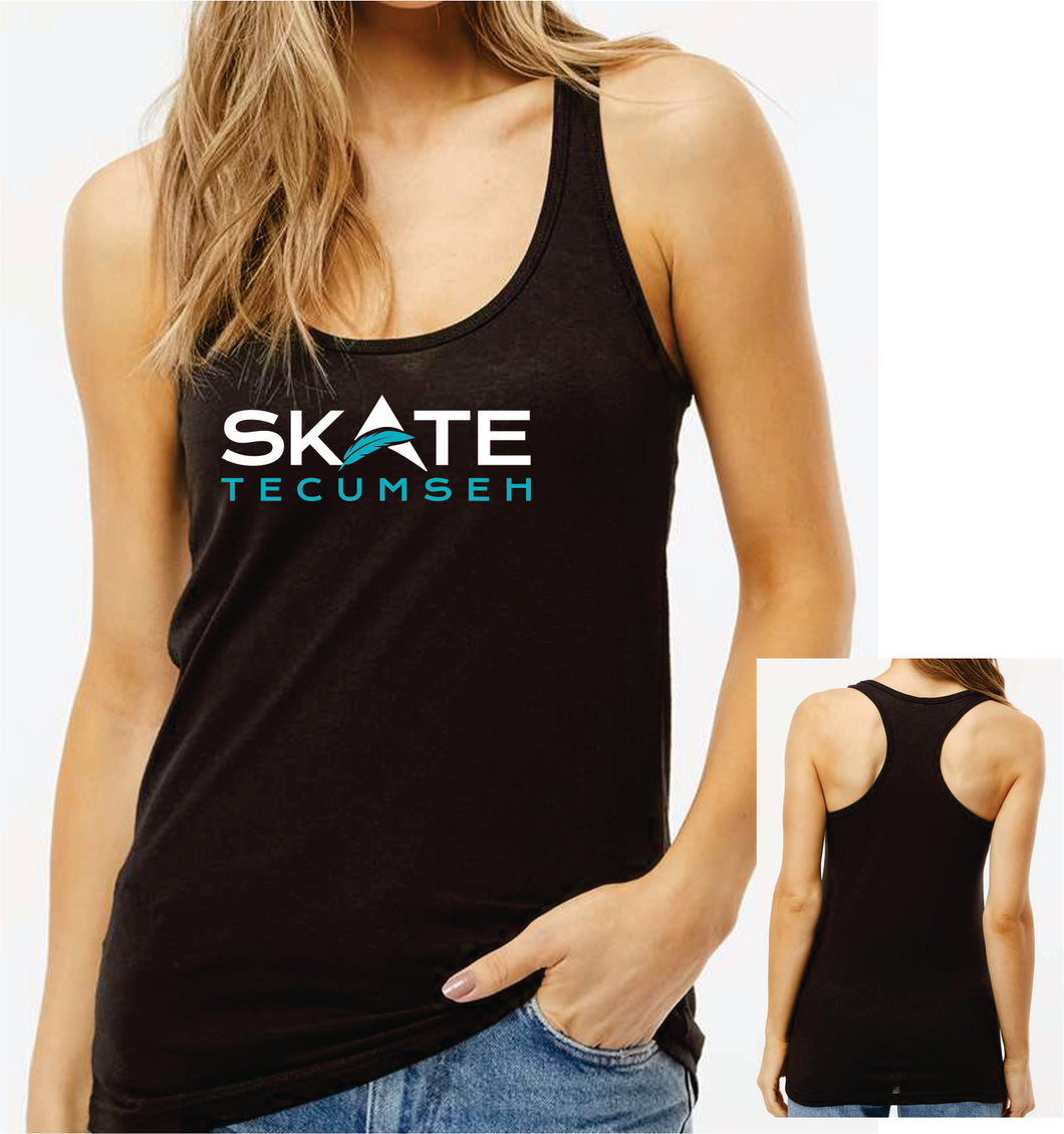 Skate Tecumseh Women's Racerback Blend Tank