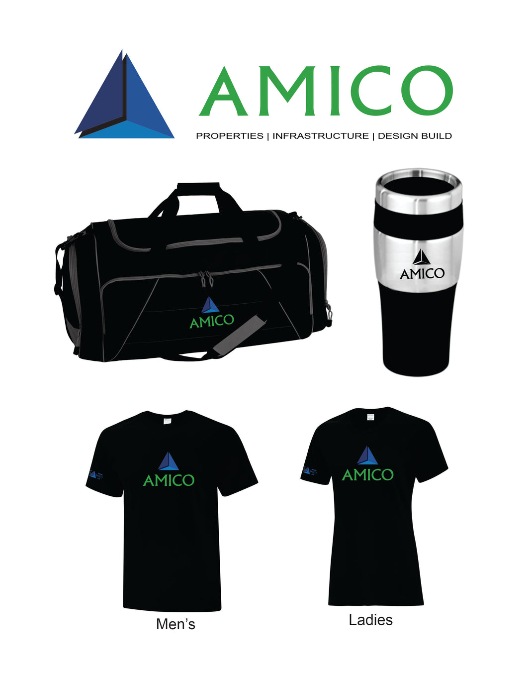 Amico Duffel Bag Package